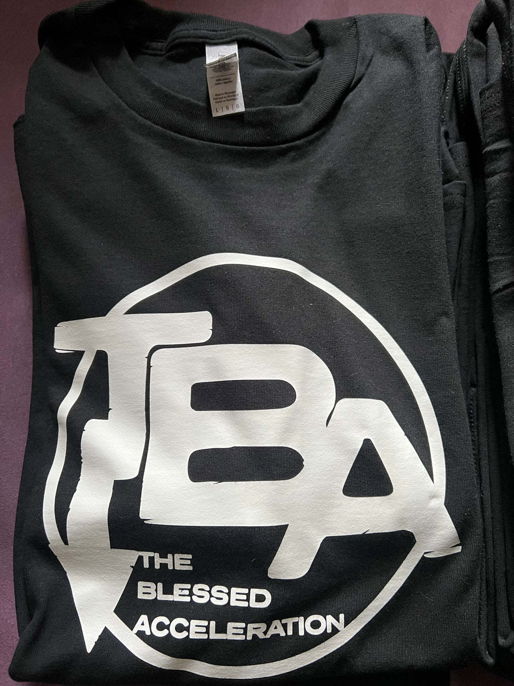 Shirt - TBA Logo weiß